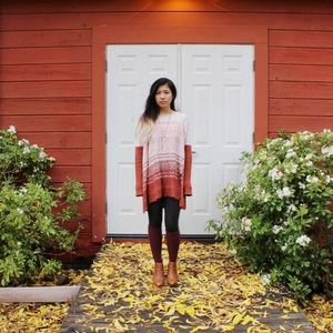 Free People Striped Sweater Dress